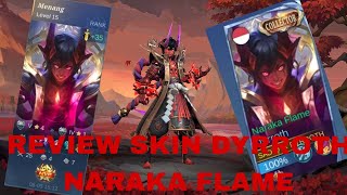 review skin dyrroth Naraka Flame ib day helder [upl. by Cate120]