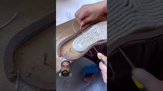 Sisal Soles Processing Full Videohandmadenaturalshoes [upl. by Kciredor426]