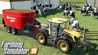 Hodowla krów  Farming Simulator 19  47 [upl. by Nicoli274]