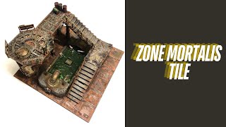 How I made this Necromunda Zone Mortalis Terrain [upl. by Bennion]