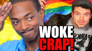 Anthony Mackie HILARIOUSLY TRASHES Captain America 4  Crazy WOKE BACKLASH [upl. by Florinda697]