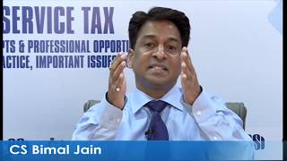 Professional opportunities in Indirect taxation  CA Bimal Jain [upl. by Lister]