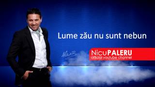 Nicu Paleru  Lume zau nu sunt nebun Album nou 2014 [upl. by Lat877]