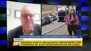 Neuquinos arrasaron con compras de electrodomésticos en Chile  Dungan Alvear  Noticiero Central [upl. by Law]