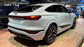 New Audi Q6 Sportback etron 2025 Exterior Walkaround [upl. by Ahsiekrats]