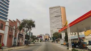 Driving around luanda the capital city of Angola [upl. by Dust]