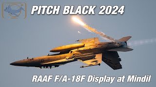 Super display over Mindil Beach for Ex Pitch Black 24 [upl. by Mamoun194]