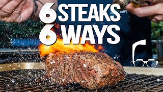 THE ULTIMATE STEAK VIDEO 6 STEAKS 6 DIFFERENT WAYS  SAM THE COOKING GUY [upl. by Tesler]