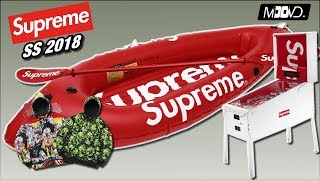 Supreme SS18 Drop  Vorschau  das erwartet EUCH  Sneakin Racoon [upl. by Kalie]