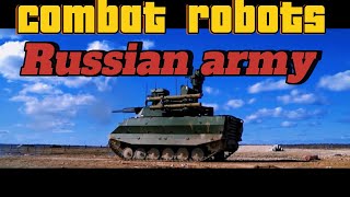 combat robots Russian army [upl. by Lesig]