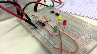 Temperature Indicator Circuit Using Comparators [upl. by Aihsilat]