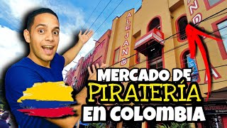 Explorando El Mercado De PIRATERÍA MAS GRANDE de Colombia 🇨🇴😱 [upl. by Atinreb]