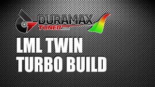 LML TWIN TURBO BUILD by DuramaxtunerCOM [upl. by Akerue]