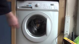 Zanussi Aqua Fall Flexidose ZWHB7160 Washing Machine  Overview [upl. by Leirza]