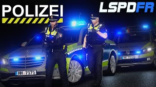 NACHTSTREIFE mit der POLIZEI HAMBURG  GTA 5 LSPDFR Deutsch [upl. by Timon]