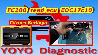 CGDIFC200 read EDC17c10 ecu is installed in the following car brands Citroen PeugeotFiat Ford [upl. by Roeser]