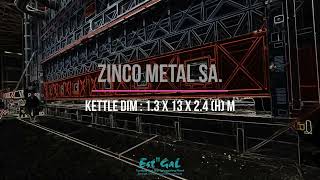 Turnkey Hot Dip Galvanizing Plant by ESTGAL 2023  Zinco Metal SA  Greece [upl. by Ahsia]