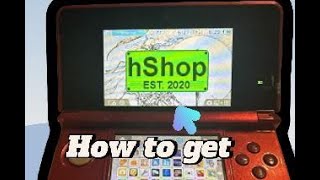 how to get hshop on your modded 3ds [upl. by Nivel]