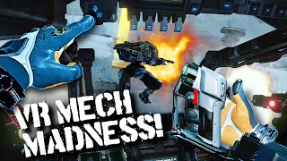 This VR MECH Game is SO IMMERSIVE  Iron Rebellion PC VR Gameplay [upl. by Kylila]