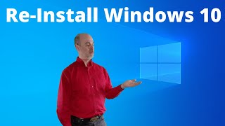 How to reinstall Windows 10 on a pc that already has Windows 10 [upl. by Dorolisa]