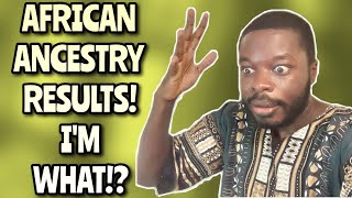 AFRICAN ANCESTRY DNA RESULTS [upl. by Hniv]