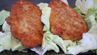 Escalope Panée Recette Facile Et Rapide En Moins De 10 Minutes [upl. by Ivz]