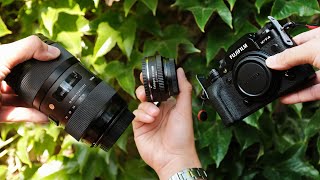 Best Fujifilm XT4 Setup with Sigma 1835mm f18 [upl. by Pavyer488]