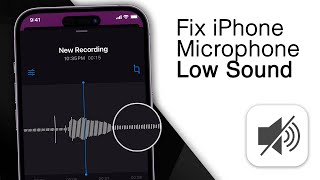 How To Fix iPhone Microphone LowMuffled Sound 3 Solutions [upl. by Kcajyllib]