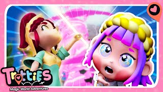 THE TROTTIES TRAVEL TO GREECE ⚡🎉AND PLAY A FUN GAME🌍CARTOON FOR KIDS🌍 [upl. by Gaudette734]