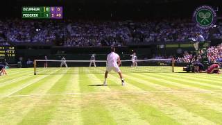 2015 Day 2 Highlights Roger Federer vs Damir Dzumhur [upl. by Algie765]