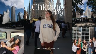 Diário de Intercâmbio 5 🇺🇸  vlog primeira vez em Chicago [upl. by Yentiw965]