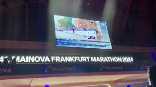 🥇🥇🥇MAINOVA FRANKFURT MARATHON 2024 Waiting for the Winner 🥇🥇🥇 [upl. by Essej269]