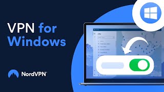 How to setup a VPN for Windows 10 and 11  NordVPN Tutorial [upl. by Ennyleuqcaj]