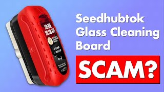 Seedhubtok Glass Cleaning Board Review  Legit or Scam [upl. by Wohlert]