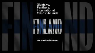 Giants vs Panthers International Clash in Munich [upl. by Ellivnarg]