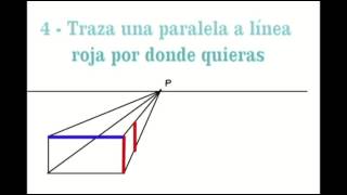 Dibuja un prisma en perspectiva cónica de manera fácil [upl. by Shumway]