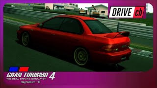 【GT4 Spec II】Subaru IMPREZA Sedan WRX STi Ver II GC 95  Tsukuba Circuit [upl. by Oicnedurp965]