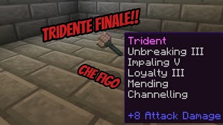 ABBIAMO FATTO IL TRIDENTE FINALE E  Minecraft Vanilla ep29 [upl. by Shimkus381]