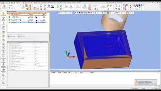 Roughing dengan PreDrill Cycle [upl. by Phelan]