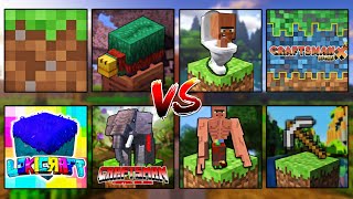 Lokicraft UPDATED VS Minecraft 121 VS Mastercraft 5 VS MC TRIAL VS Craftsman Crafting VS NEW GAMES [upl. by Vargas]