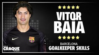 VITOR BAÍA ● Barcelona ● Goalkeeper Skills [upl. by Aicrop]