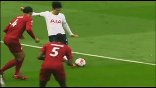 Jurgen Klopp Reaction To Son Hitting The Post  Liverpool vs Tottenham [upl. by Parcel]