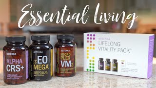 Essential Living  Nutrition Supplements and the Lifelong Vitality Pack LLV [upl. by Yvor352]