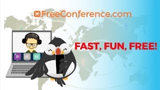 FreeConferencecom  Fast Fun Free [upl. by Luamaj]