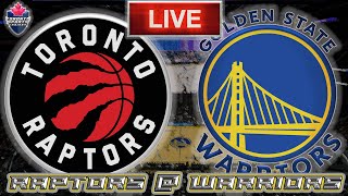 Toronto Raptors vs Golden State Warriors LIVE Stream NBA Game Audio  NBA LIVE Stream Cast amp Chat [upl. by Faun]