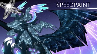 SpeedPaint  Dragon Adoptable 2 [upl. by Atinhoj]