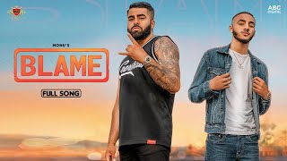 BLAME  Monu Official Music Video ProdGK  RMG  Latest Punjabi Song 2020 [upl. by Nareik]