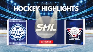 Leksand vs Linköping  SHL Highlights 24102024 [upl. by Adias]