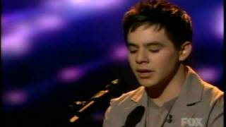 9 Top 16  quotAnother Day in Paradisequot by David Archuleta [upl. by Eimmac]