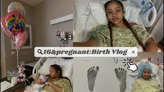 16amppregnant Birth Vlog  Csection [upl. by Eoz]